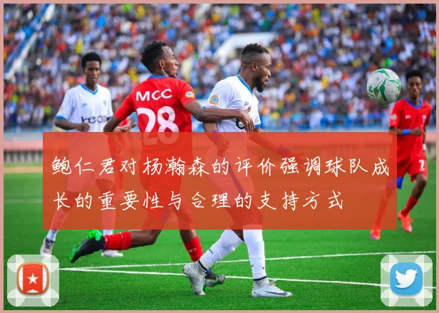 鲍仁君对杨瀚森的评价强调球队成长的重要性与合理的支持方式